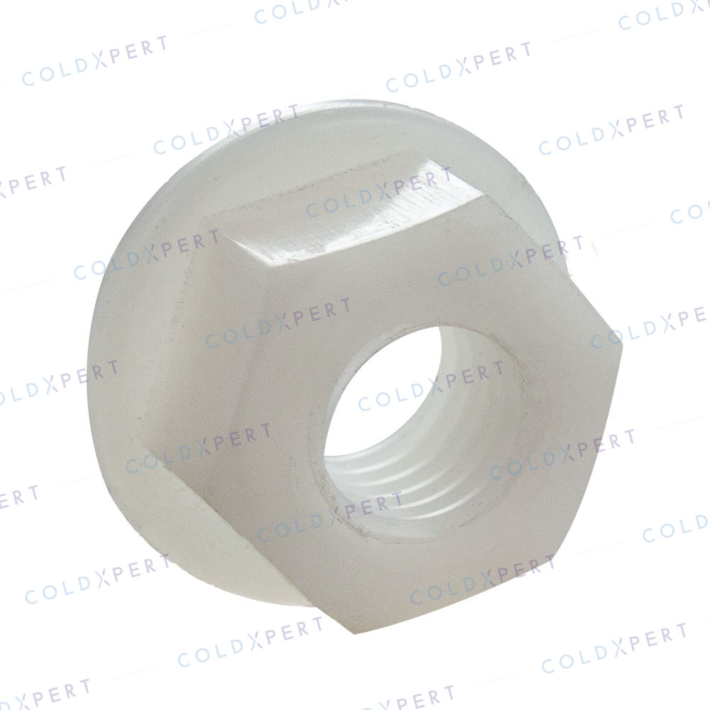 Tuerca hex. c/arandela integrada M16, nylon 6