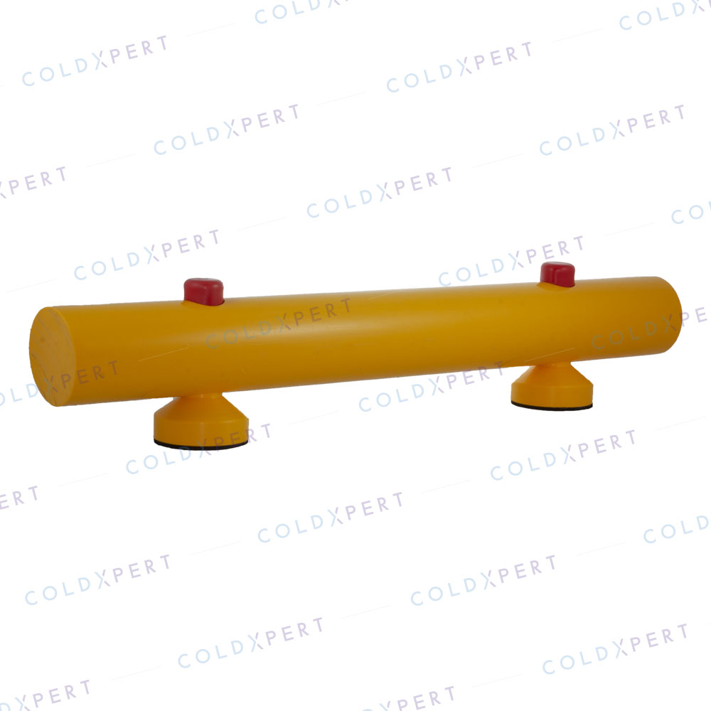 Guardarrail polietileno sencillo D80 H125 L2000 mm